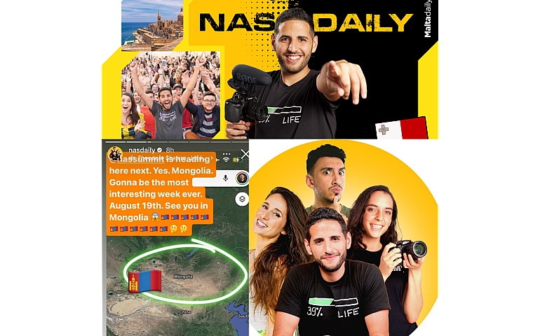 38 сая дагагчтай контент бүтээгч "Nasdaily" багийнхан Монголд ирнэ